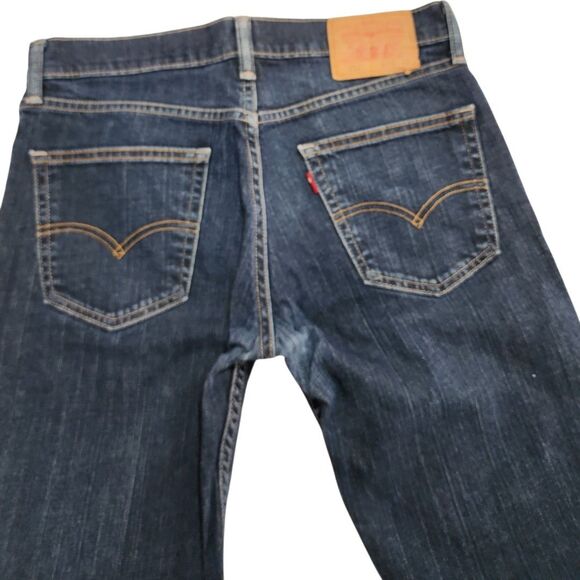 LEVI STRAUSS 511 Men's Denim Pants 33 X 32 Cotton Blend Streetwear Classic Jeans - Picture 7 of 10